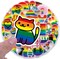 100PCS LGBTQ+ Pride Stickers Pack – Waterproof Rainbow Vinyl Decals for Water Bottles, Laptops, Skateboards & Phones | Gay Lesbian Bisexual Pride Month Decorations for Adults